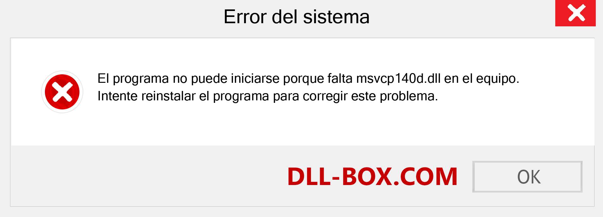 ¿Falta el archivo msvcp140d.dll ?. Descargar para Windows 7, 8, 10 - Corregir msvcp140d dll Missing Error en Windows, fotos, imágenes